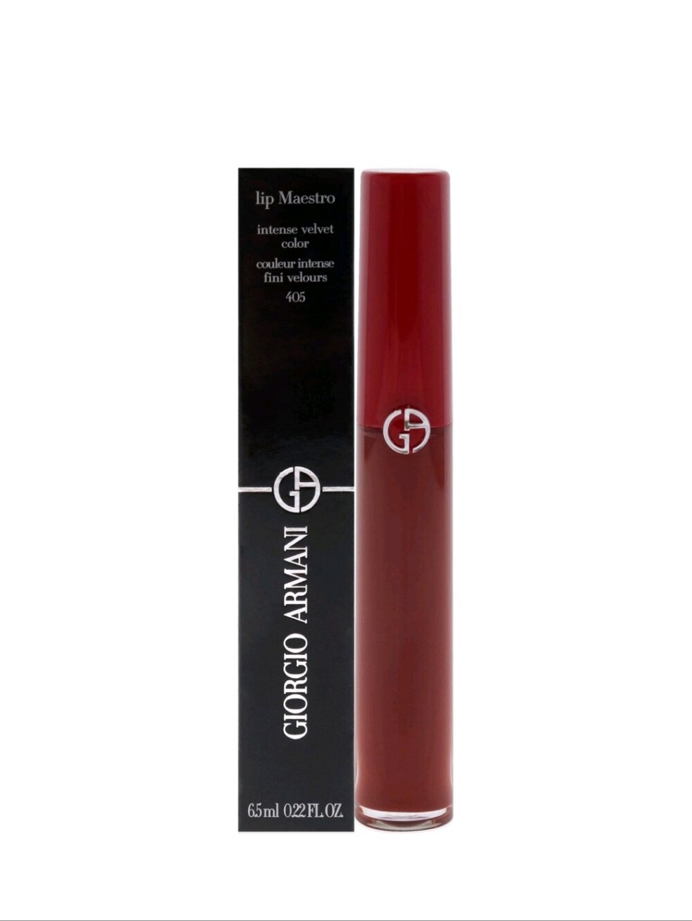 Giorgio Armani Lip Maestro Intense Velvet Color-405 Sultan. 0.22 Oz